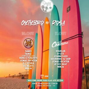 RAP IN CENA NO QUINTAL BUTIÁ - SEXTA, 10 DE OUTUBRO